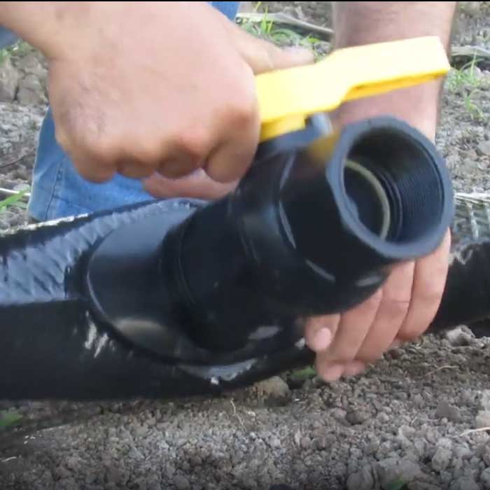 شیر توپی دسته پلیمری ویسپار