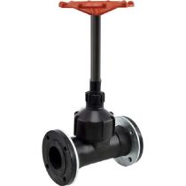 شیر گیت ولو دو سر فلنج دسته بلند 6 بار پارس خاور