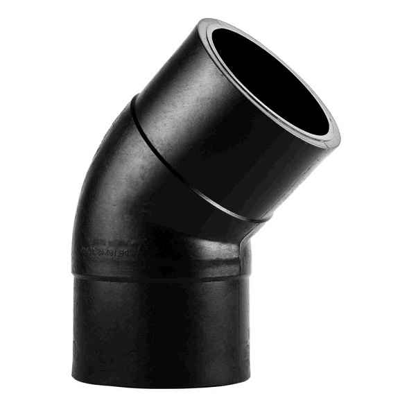 زانو 45 درجه جوشی فشار قوی پلی اتیلن پلی رود