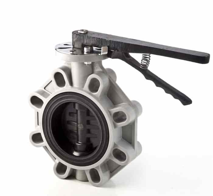 شیر پروانه ای پلاستیکی