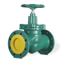 شیر فلکه سوپاپی چدنی 180 درجه وگ