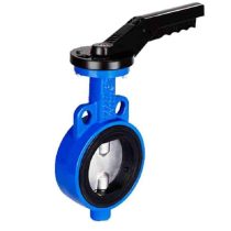 شیر پروانه ای ویفری اهرمی 10 و 16 بار با پروانه استیل ۳۰۴ میراب