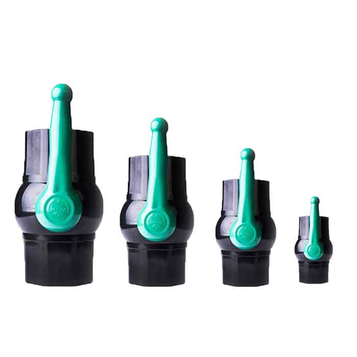 انواع شیرآلات کشاورزی پروانه ای پلیمری