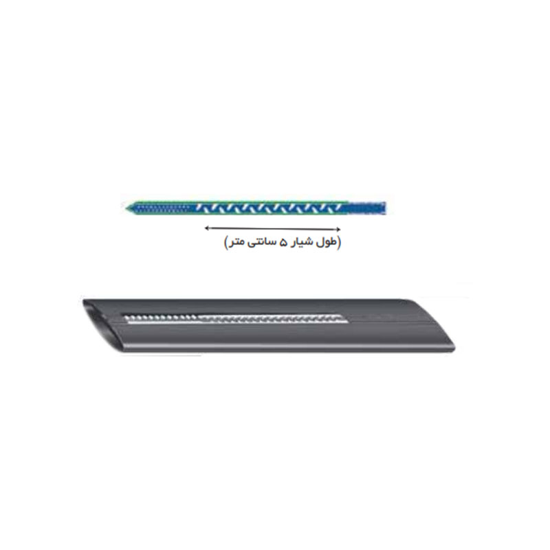 نوار تیپ پلاک ممتد با دبی 0.7 لیتر 175 میکرون 16mm ورسک