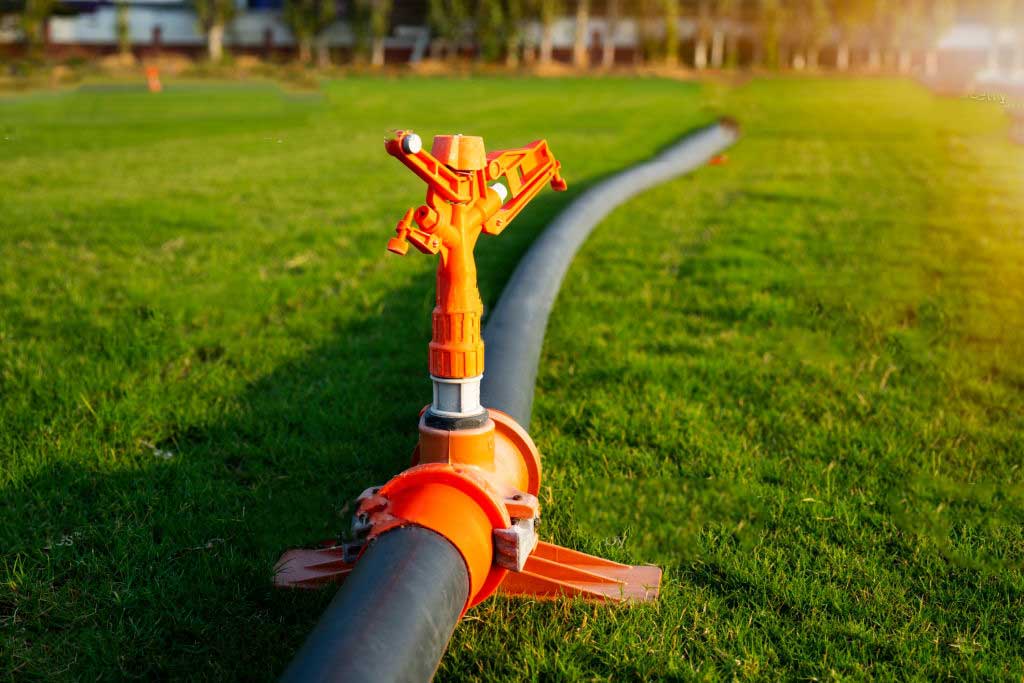 آبپاش پلیمری 1 اینچ تمام دور 18 الی 25 متری sp4000 ناس