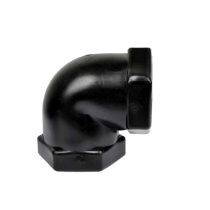 زانو ماده رزوه ای پلی اتیلن زلال رود