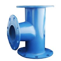 سه راه تبدیلی آهنی فلنجدار