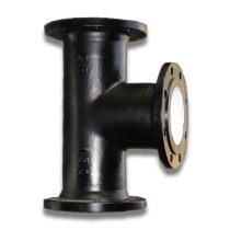 سه راه فلنجدار مساوی چدنی