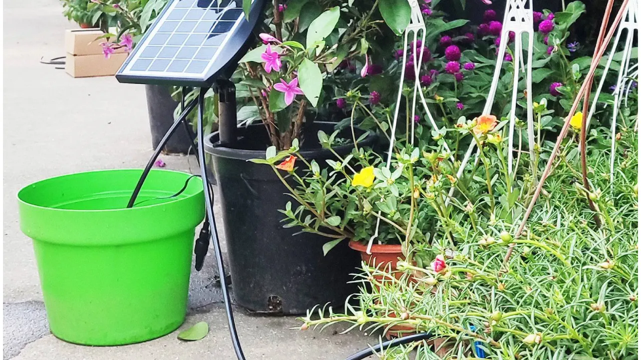 آبیاری قطره ای اتوماتیک