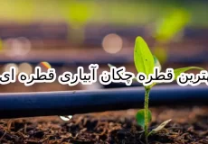 بهترین قطره چکان آبیاری قطره ای