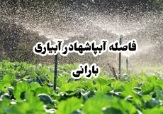 فاصله آبپاشها در آبیاری بارانی