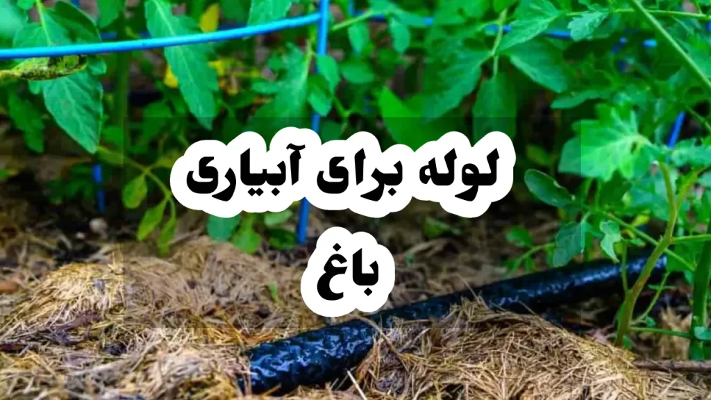 لوله برای آبیاری باغ 1 لوله برای آبیاری باغ